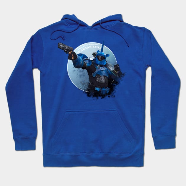 Spartan Luna Hoodie by dragonrise_studio